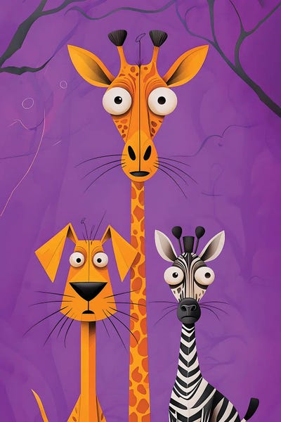 Zebras: The Three Friends by Paul Rommer