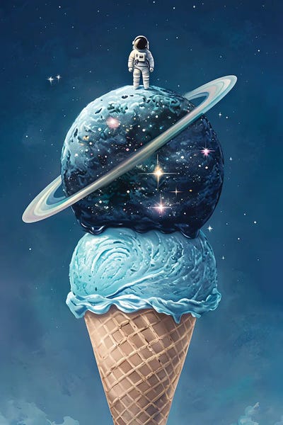 Ice Cream & Popsicles: A Very Cold Astronaut by Paul Rommer