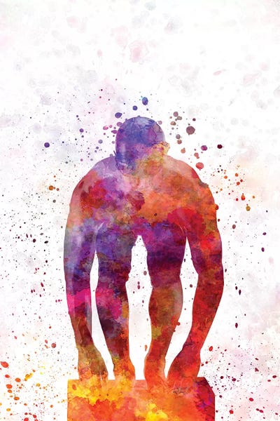 Swimming Silhouette VI