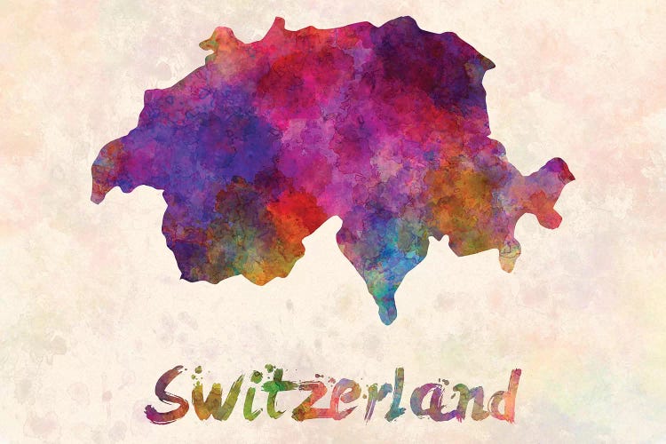 Switzerland In Watercolor