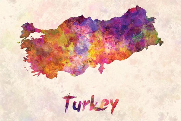 Turkey: Turkey In Watercolor by Paul Rommer