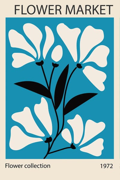 Paul Rommer: Flower Market Design 1972 by Paul Rommer