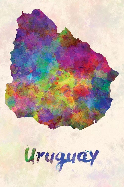 Uruguay In Watercolor