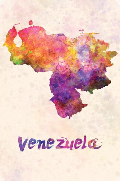 South America: Venezuela In Watercolor by Paul Rommer