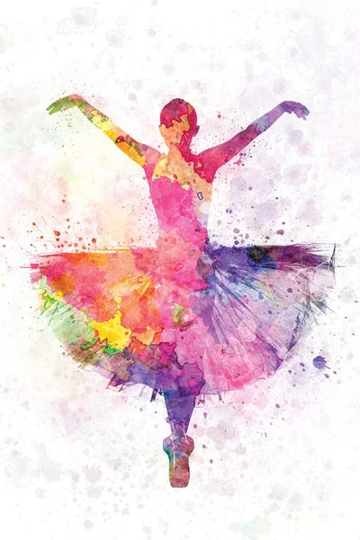 Ballet: Ballerina Dancing V by Paul Rommer