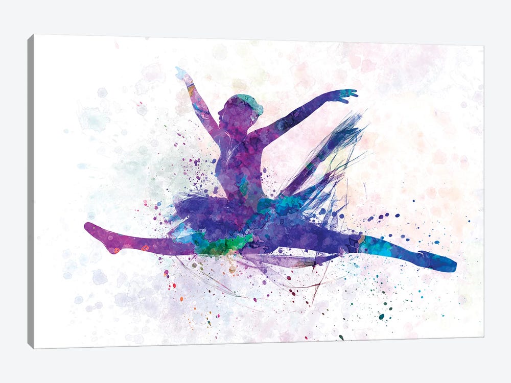 Ballerina Dancing II by Paul Rommer 1-piece Canvas Wall Art