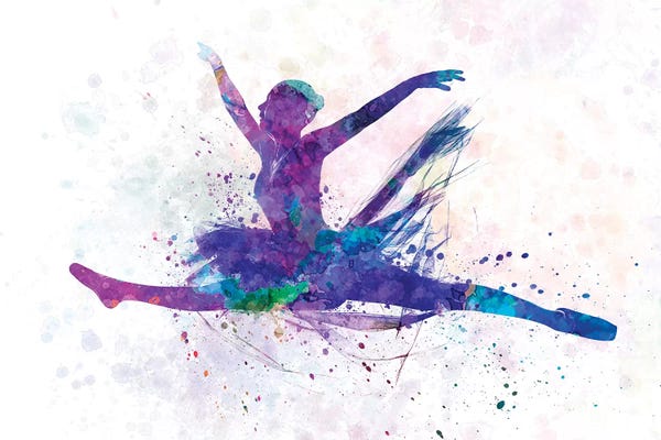 Paul Rommer: Ballerina Dancing VI by Paul Rommer