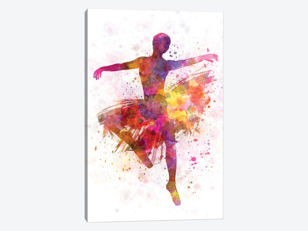 Ballerina Dancing III by Paul Rommer 1-piece Canvas Art Print