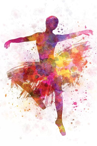 Ballet: Ballerina Dancing VII by Paul Rommer