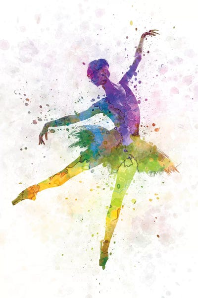 Ballet: Ballerina Dancing VIII by Paul Rommer