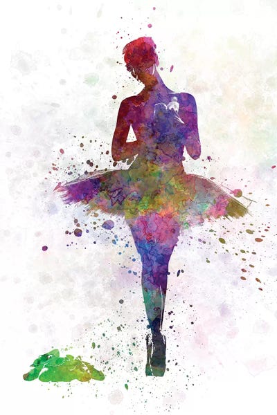 Orchid Pink: Ballerina Dancing VII by Paul Rommer