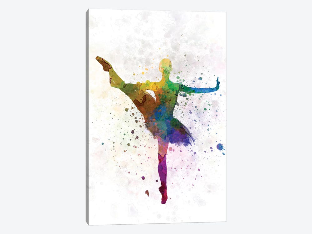 Ballerina Dancing IX by Paul Rommer 1-piece Canvas Wall Art