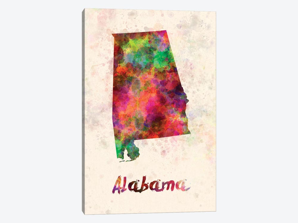 Alabama by Paul Rommer 1-piece Canvas Art Print