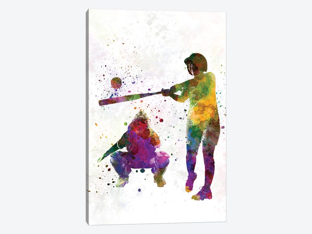 Baseball Players II by Paul Rommer 1-piece Canvas Print