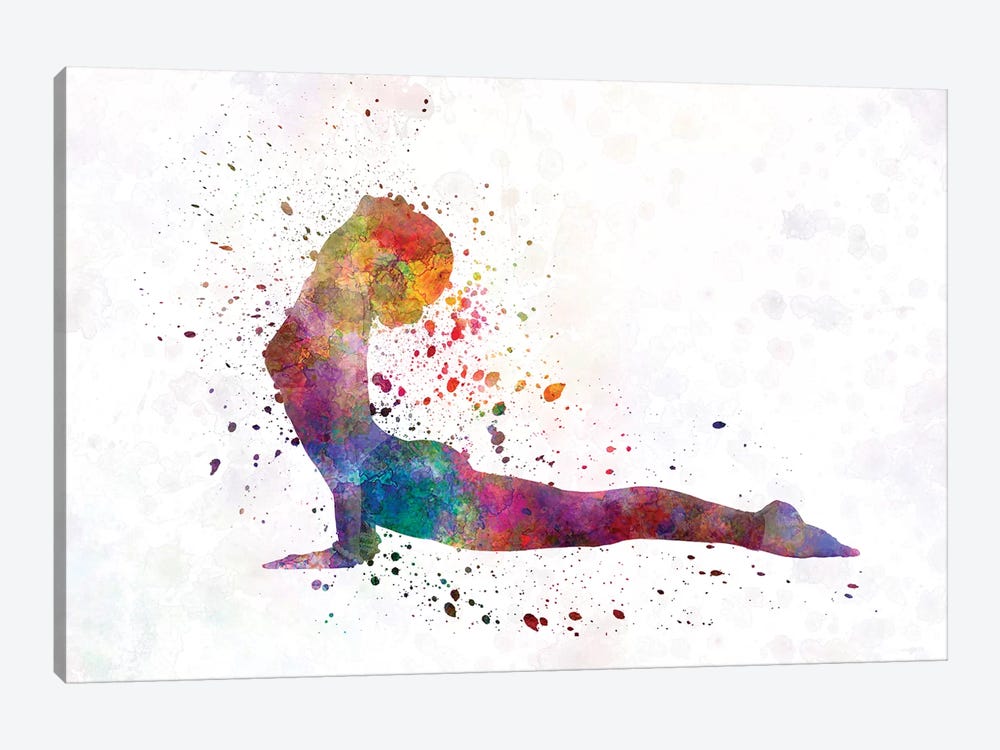 Yoga Femenine II by Paul Rommer 1-piece Canvas Art Print