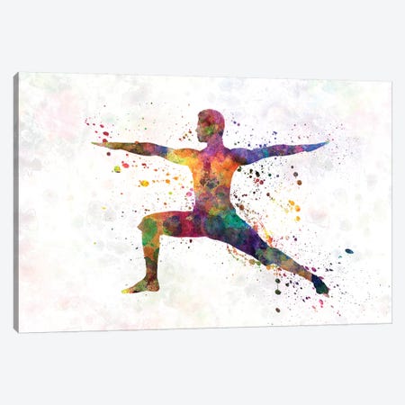 Yoga Masculine I Canvas Print #PUR850} by Paul Rommer Canvas Art Print