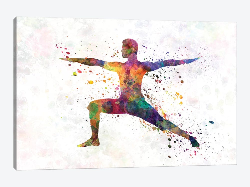 Yoga Masculine I by Paul Rommer 1-piece Canvas Art Print