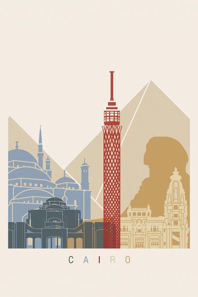 Cairo: Cairo Skyline by Paul Rommer