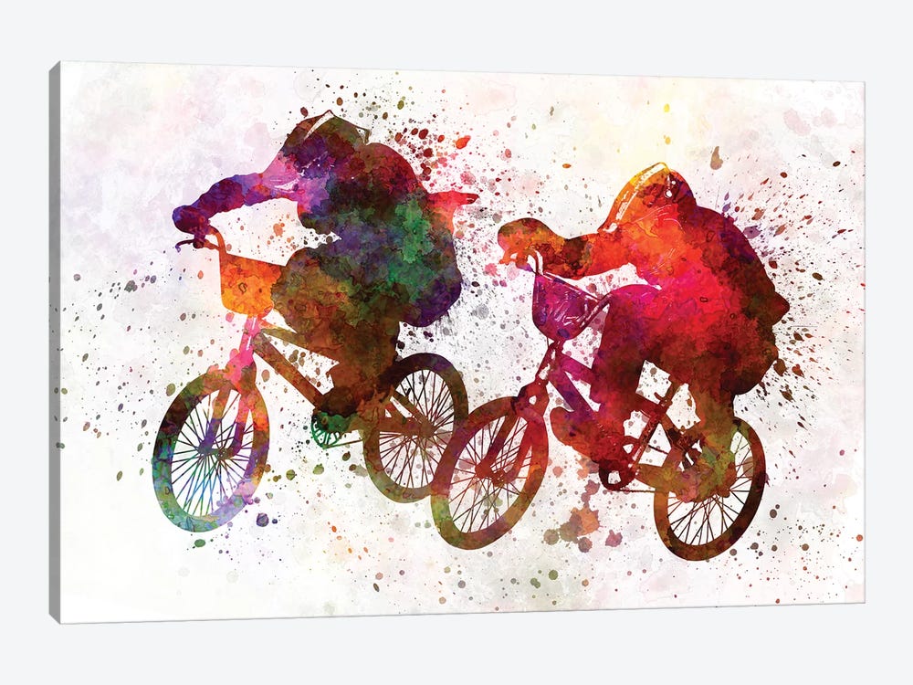 BMX Race I by Paul Rommer 1-piece Canvas Art