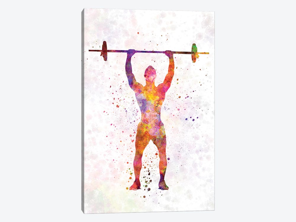 Body Buiding Man by Paul Rommer 1-piece Canvas Artwork