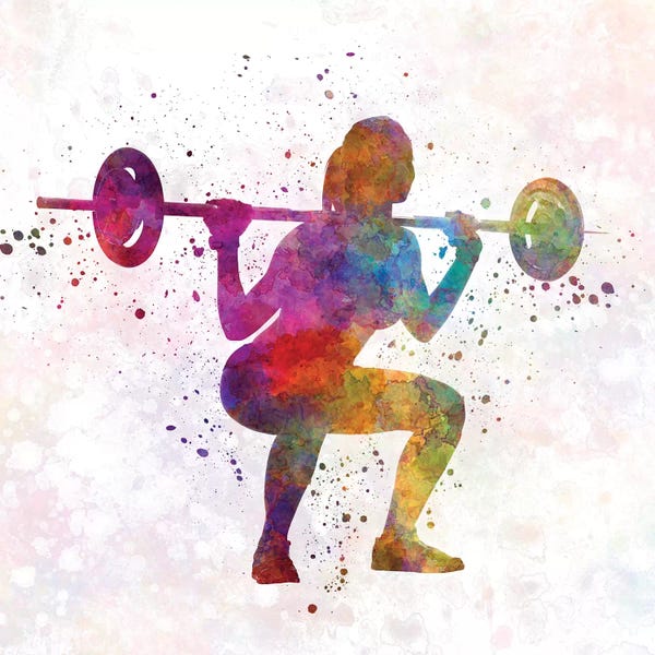 Paul Rommer: Body Buiding Woman by Paul Rommer