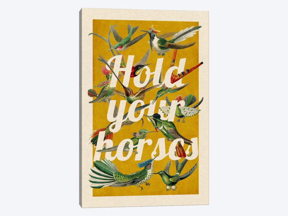 Hold Your Horses by 5by5collective 1-piece Art Print