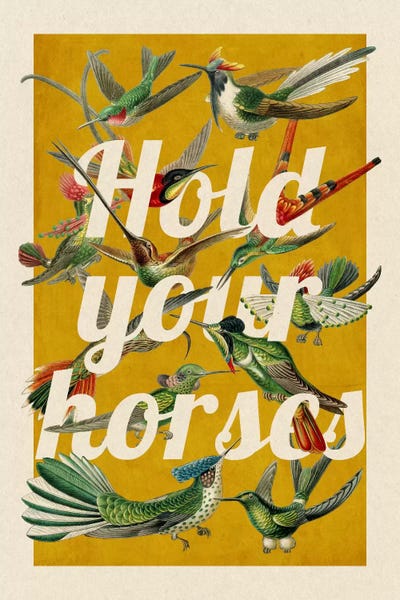 Office Humor: Hold Your Horses by 5by5collective