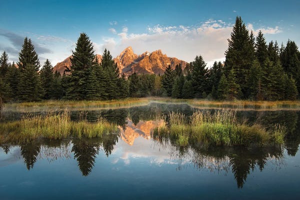 Patsy Weingart: Teton Reflection II by Patsy Weingart