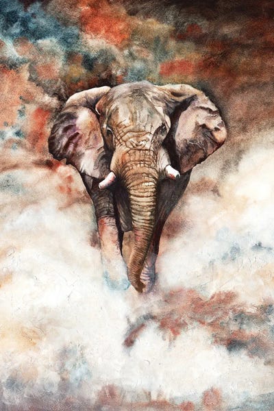 Approaching Menace by Peter Williams canvas print