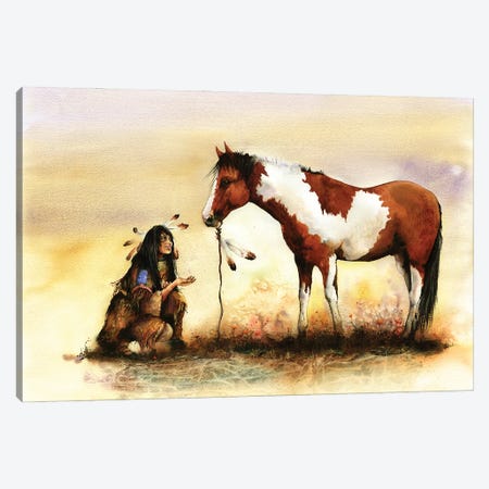 The Gift Canvas Print #PWI114} by Peter Williams Art Print