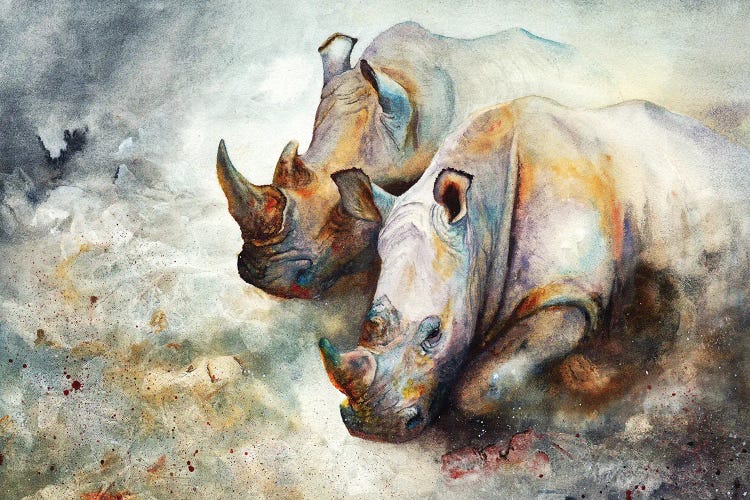 Thunderstruck by Peter Williams canvas print