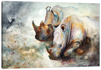 Thunderstruck Canvas Art Print - Peter Williams