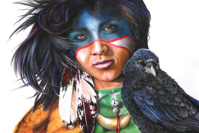 As The Crow Flies by Peter Williams canvas print