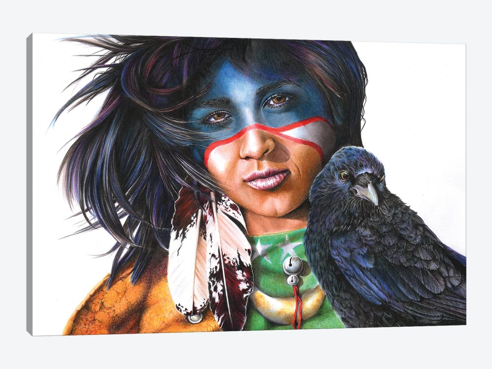 As The Crow Flies by Peter Williams 1-piece Art Print