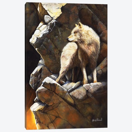At The Edge Of Time Canvas Print #PWI13} by Peter Williams Canvas Print
