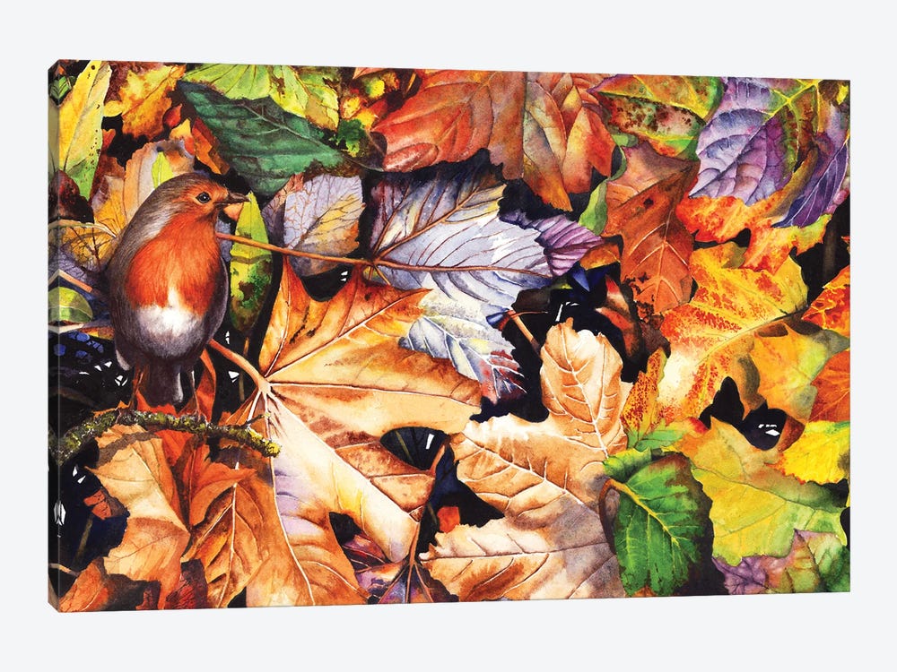 Autumn Blaze by Peter Williams 1-piece Canvas Art Print