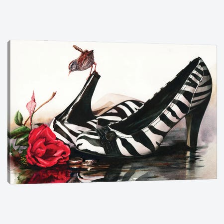 A Walk On The Wild Side Canvas Print #PWI16} by Peter Williams Canvas Artwork