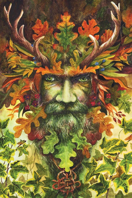 The Green Man by Peter Williams wall art