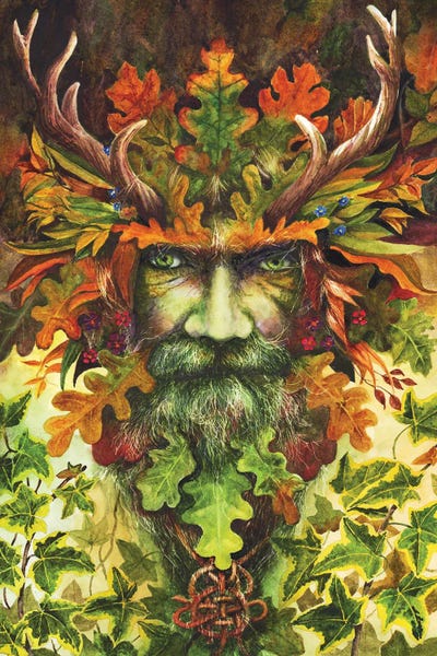 Photorealism: The Green Man by Peter Williams