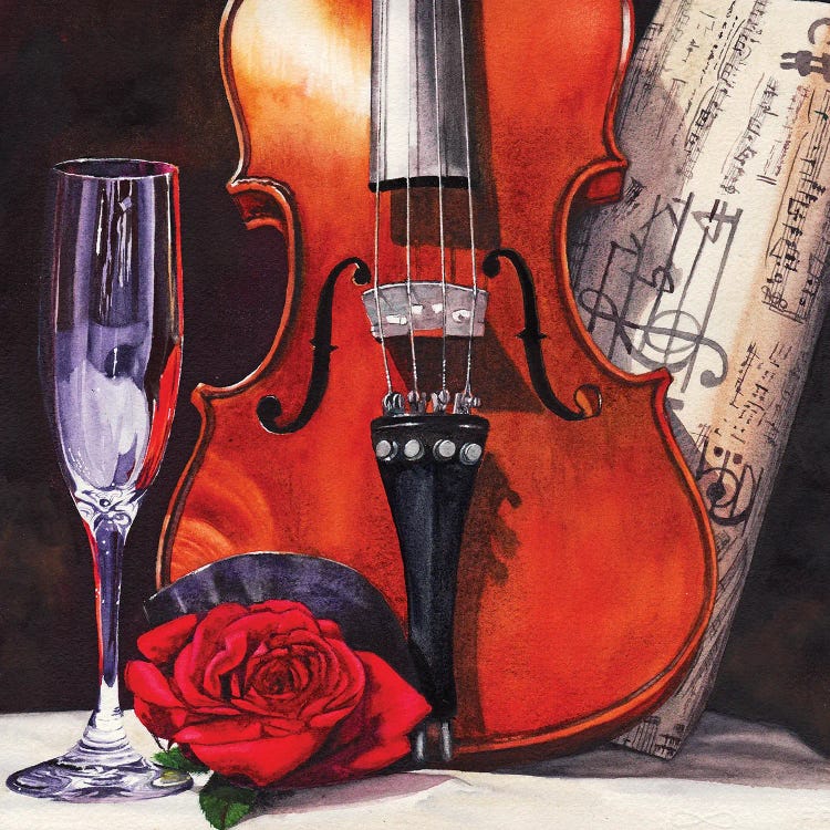 After The Serenade by Peter Williams wall art