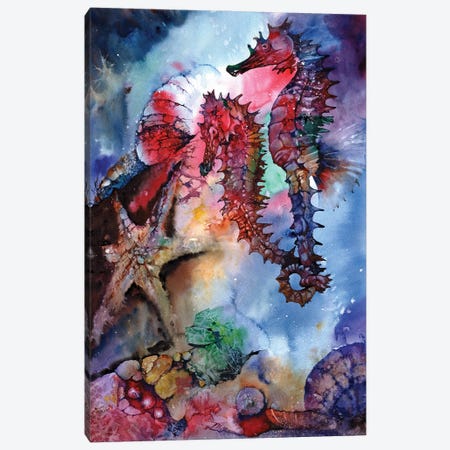Colours That You Bring Canvas Print #PWI182} by Peter Williams Canvas Art Print