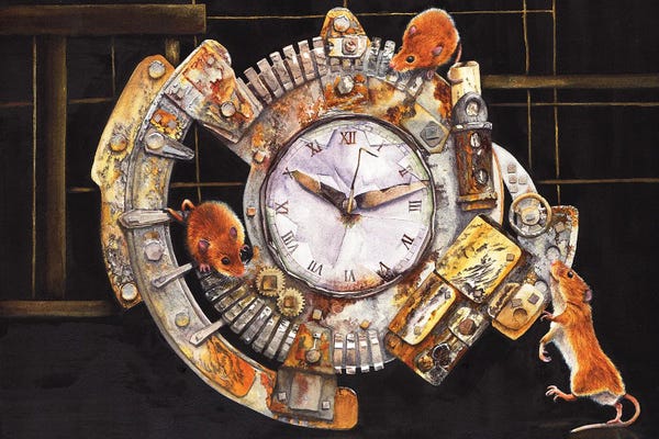 Clocks: Hickory Dickory Dock by Peter Williams