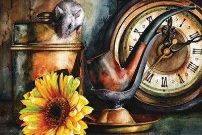 As Time Goes By by Peter Williams metal wall art