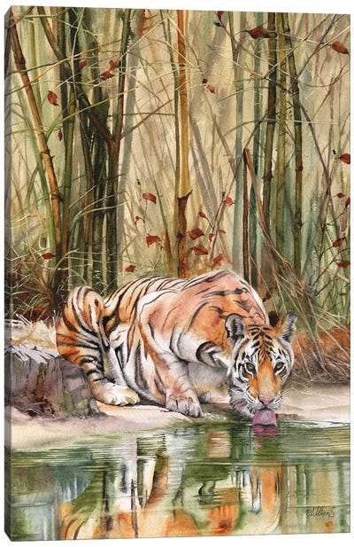 Jungle Spirit Canvas Art Print - Bamboo Art