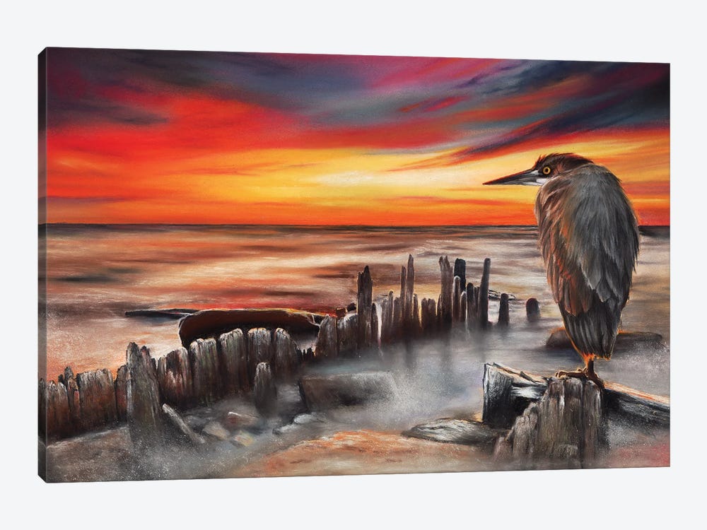 Another Bloody Sunset by Peter Williams 1-piece Canvas Artwork