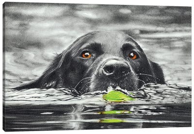Reservoir Dog Canvas Art Print - Pet Dad