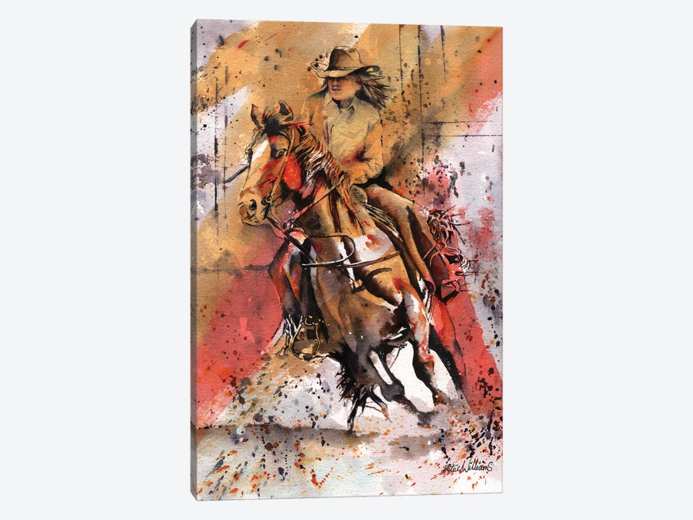 Rodeo by Peter Williams 1-piece Canvas Artwork