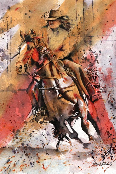 Western Décor: Rodeo by Peter Williams