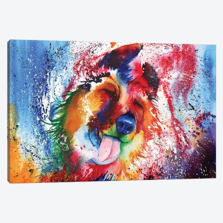 Shake Rattle And Roll Canvas Print #PWI94} by Peter Williams Canvas Art
