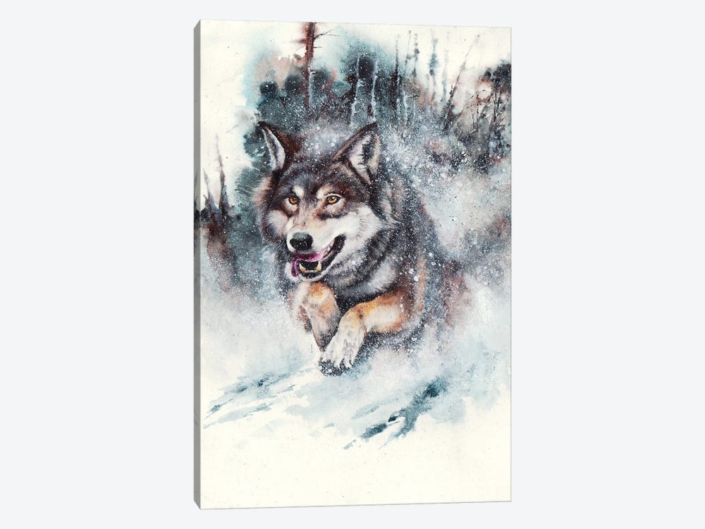 Snow Storm by Peter Williams 1-piece Canvas Wall Art